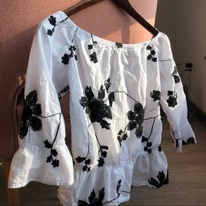 Embroidered Italian Blouse